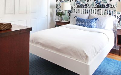 How to Position Your Furniture on a Rug in a Bedroom